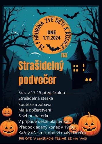 Plakát - Strašidelný podvečer f02